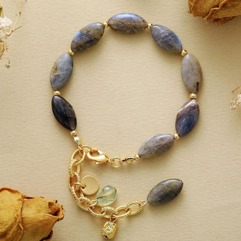 Bracciale in Labradorite "Fascino Misterioso"