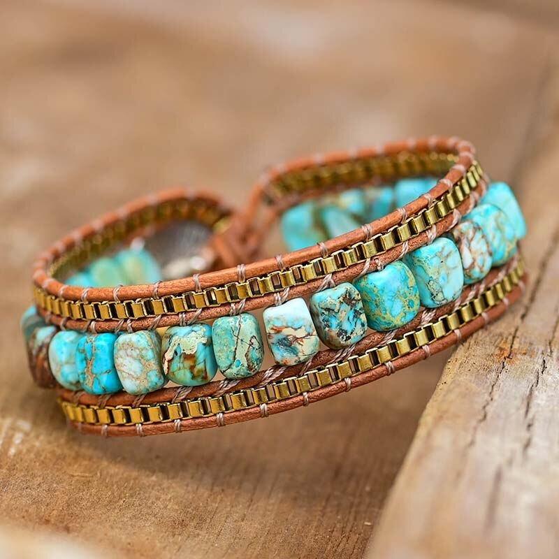 Bracciale in Pietre Naturali "Visione Celestiale"