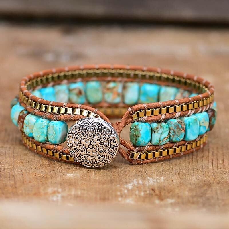 Bracciale in Pietre Naturali "Visione Celestiale"