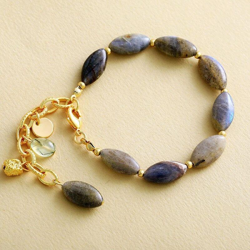 Bracciale in Labradorite "Fascino Misterioso"