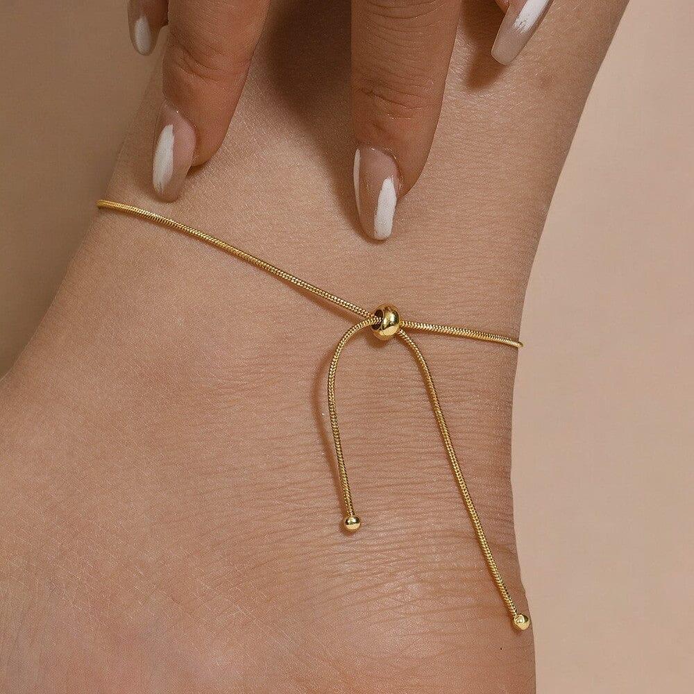 Cavigliera Regolabile "Splendore Dorato"