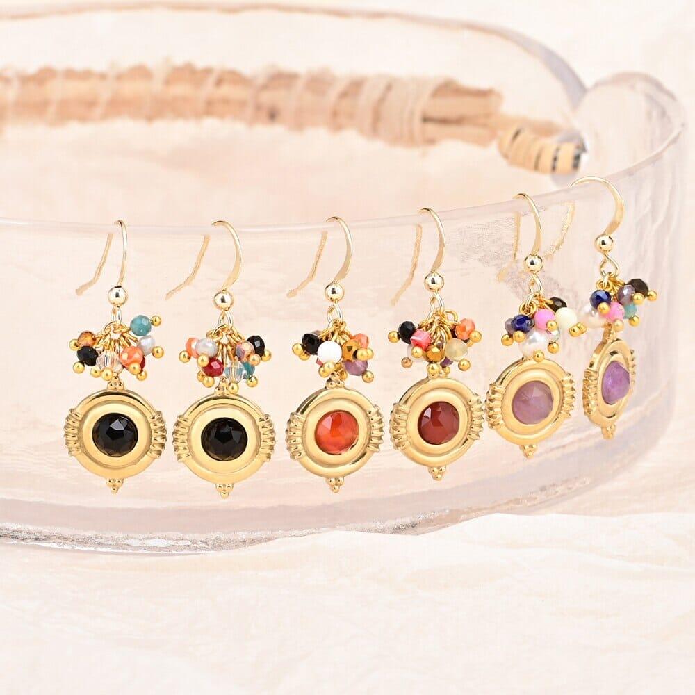 Orecchini "Magia Celestiale" in Gemme Naturali