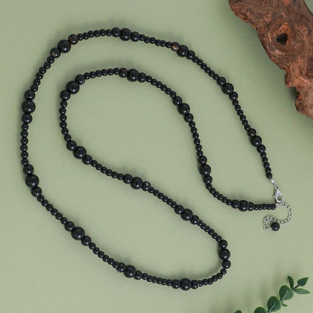 Collana in Agata Nera “Scudo Protettivo”