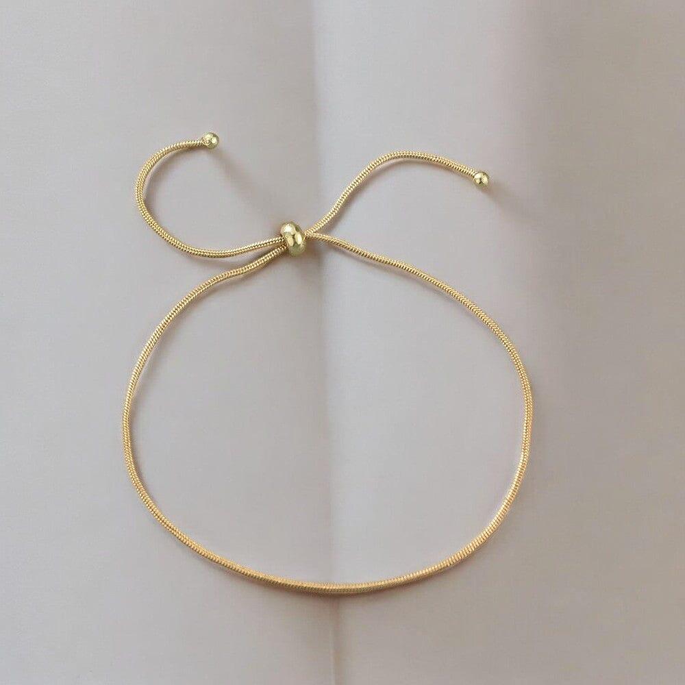 Cavigliera Regolabile "Splendore Dorato"