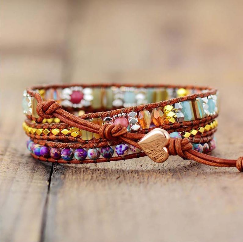 Bracciale di Guarigione in Rodocrosite