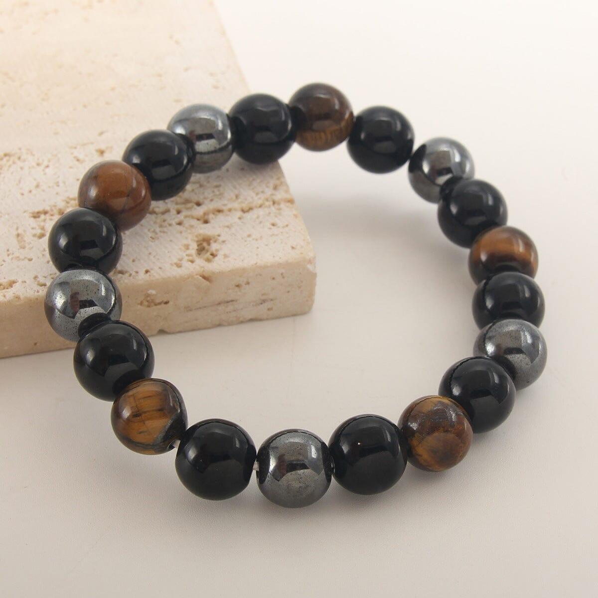 Bracciale “Guerriero Mistico” con Pietre Naturali