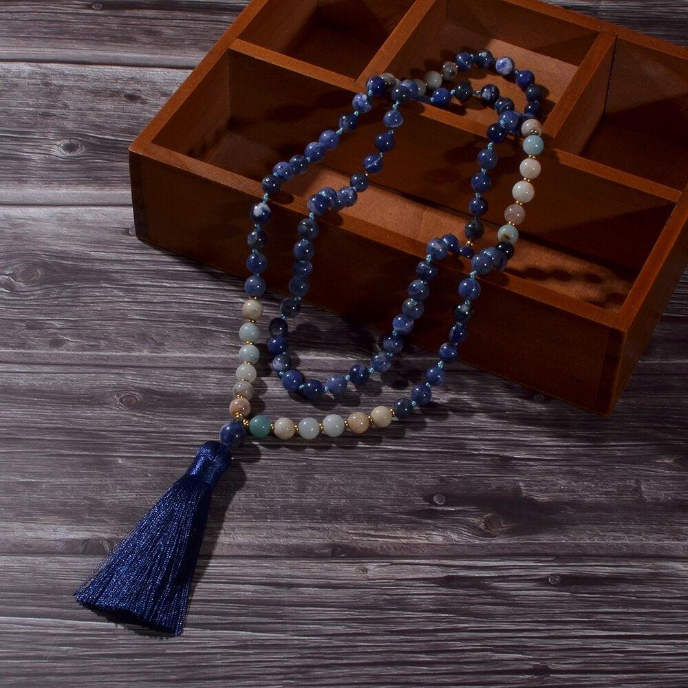 Collana "Celeste Serenità" Mala