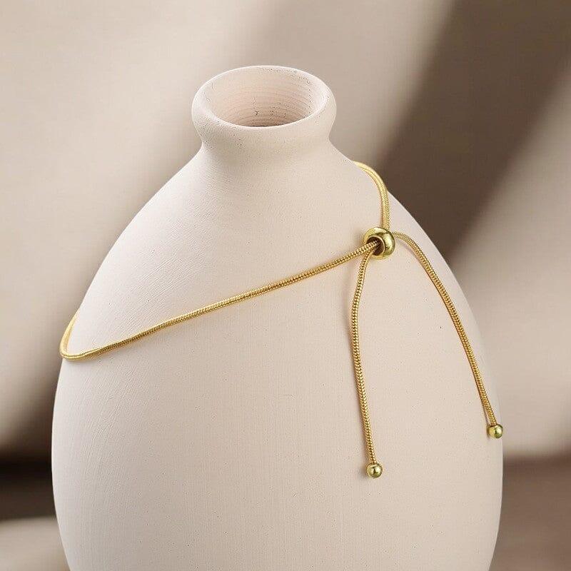 Cavigliera Regolabile "Splendore Dorato"