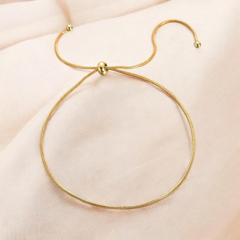 Cavigliera Regolabile "Splendore Dorato"