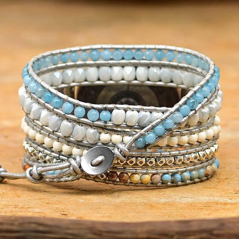 Cinturino "Essenza Minerale" per Orologio Samsung con Agata e Diaspro