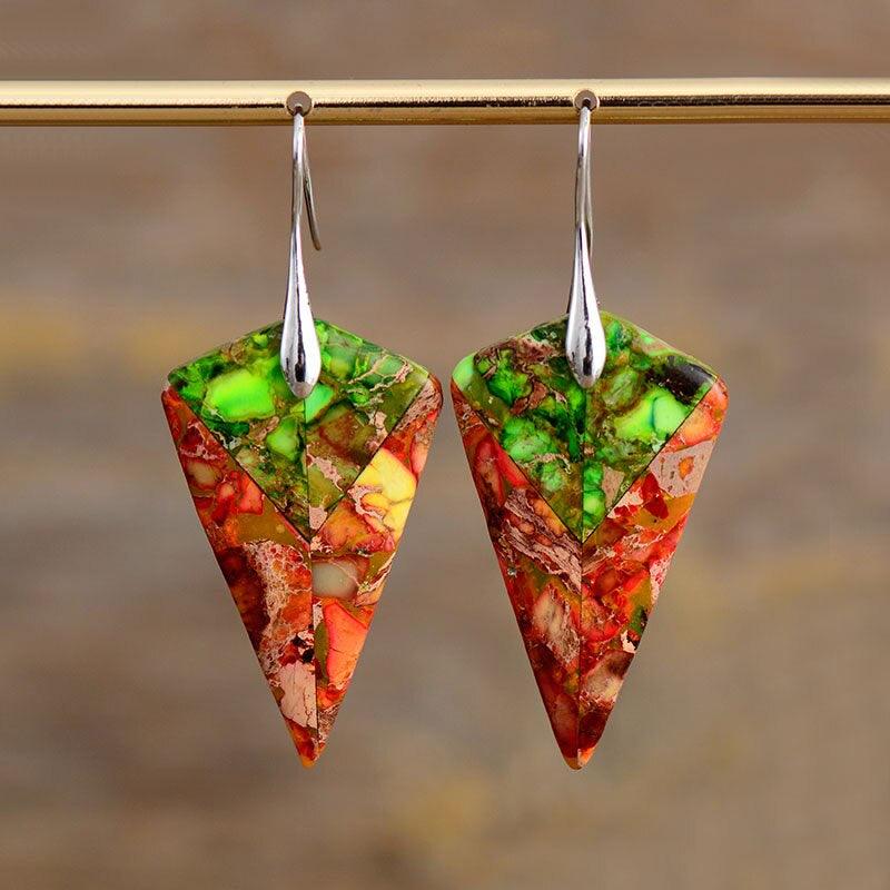 Orecchini "Serenità Ritrovata" in Diaspro