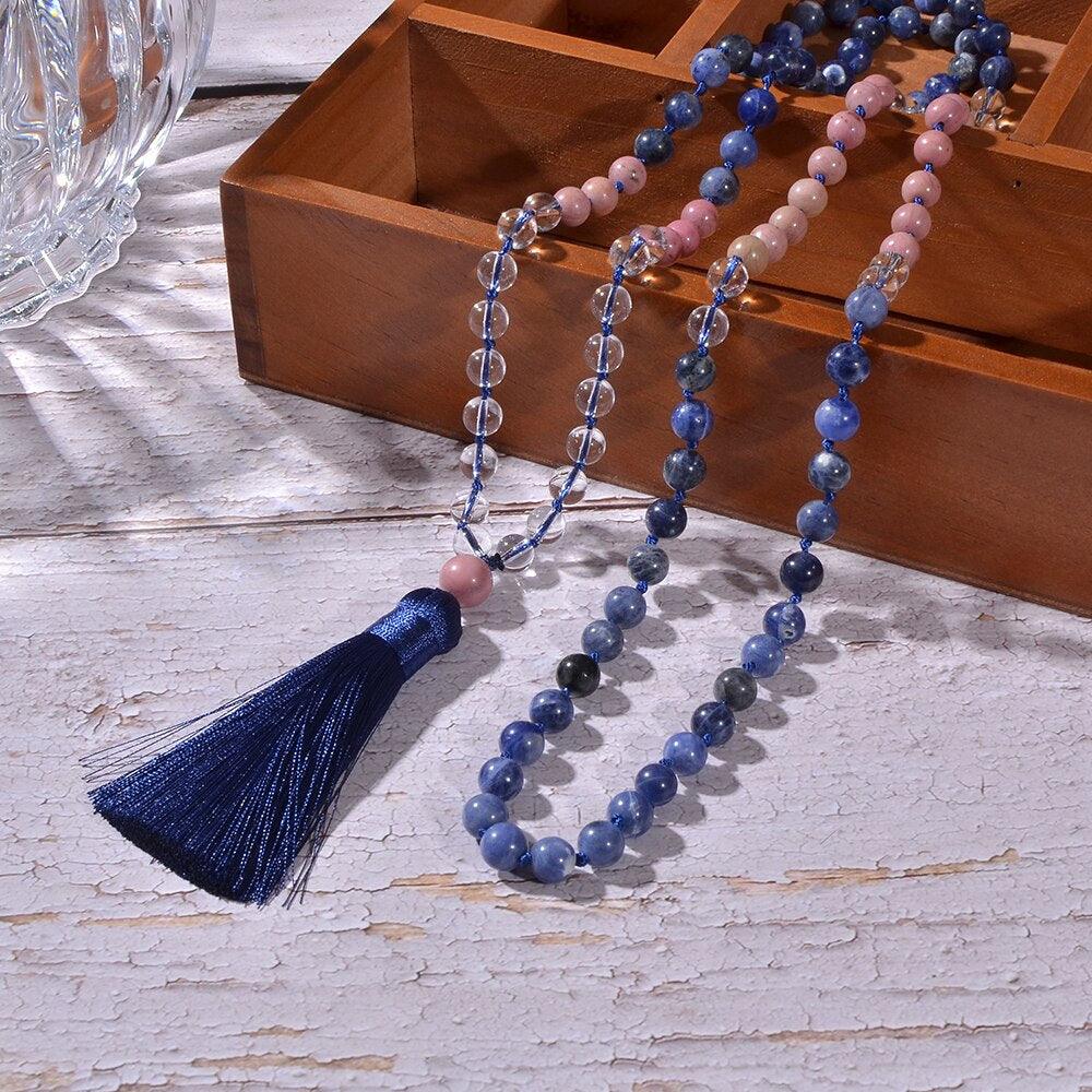 Collana "Armonie Preziose" con Pietre Naturali Mala