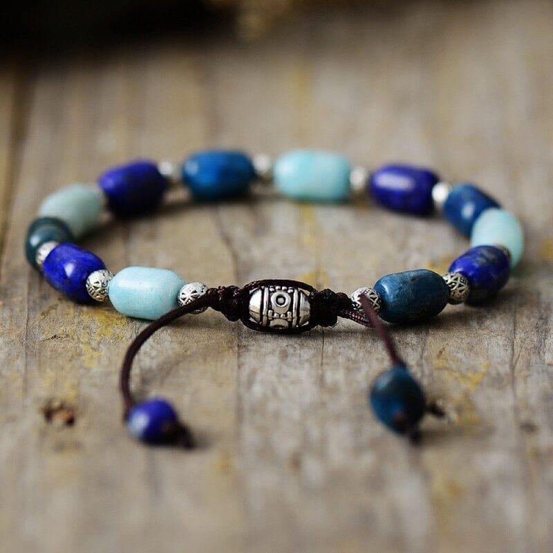 Bracciale “Serenità Profonda” con Pietre Naturali