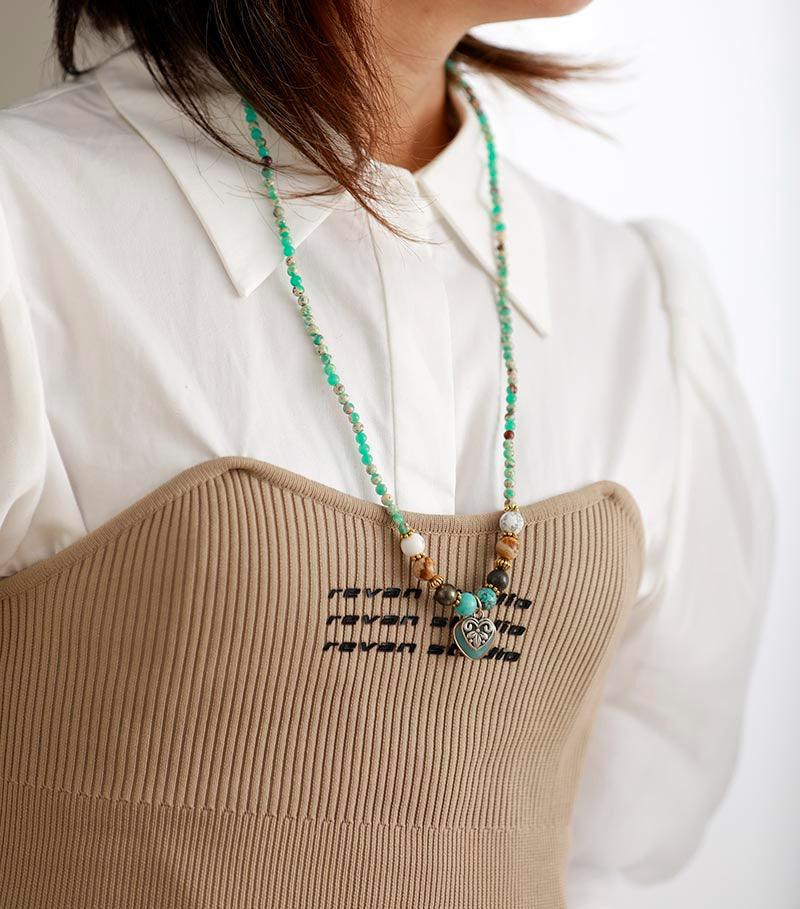 Mala Zen in agata e diaspro