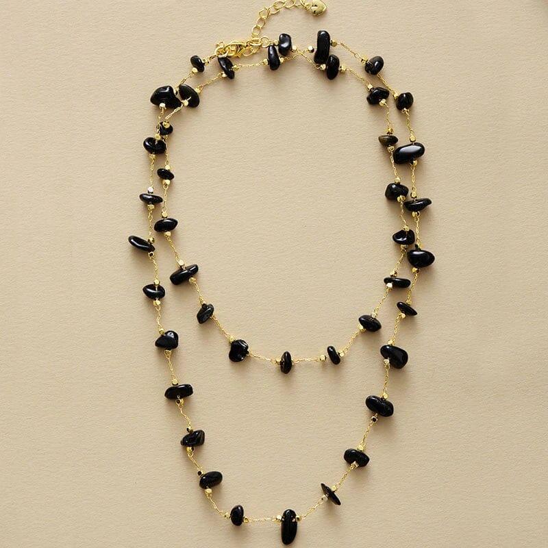 Collana dorata "Melodia Gioiosa"