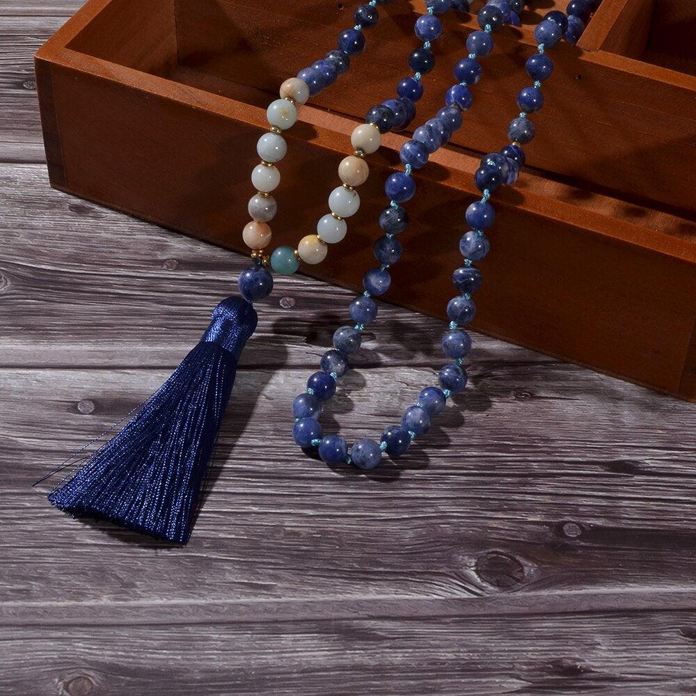 Collana "Celeste Serenità" Mala
