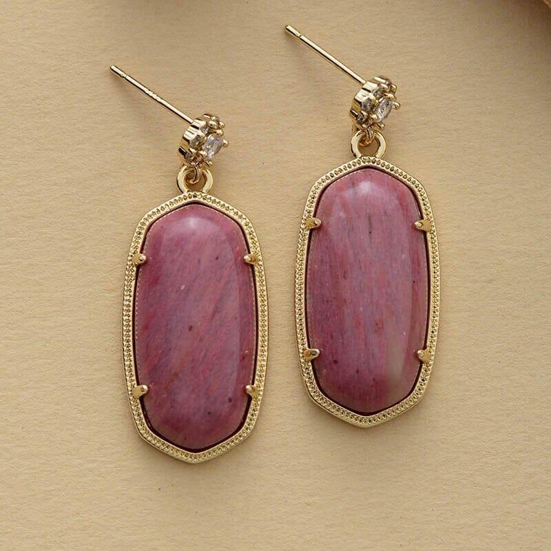 Orecchini "Splendore Raffinato" in Pietre Naturali