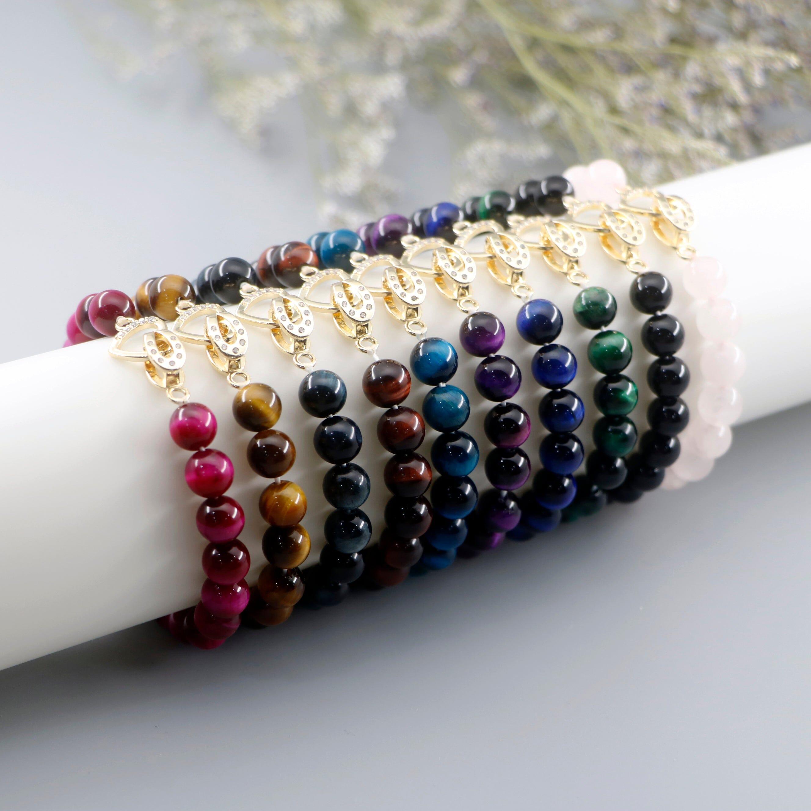 Bracciale “Eleganza Celestiale” in Pietre Naturali