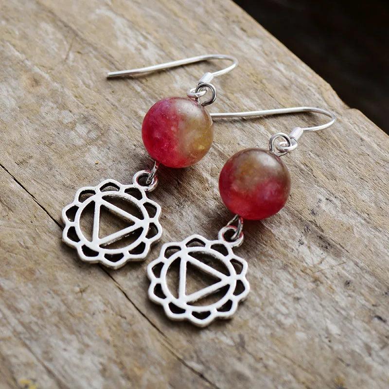 Orecchini in Giada e Diaspro “Incanto Naturale”