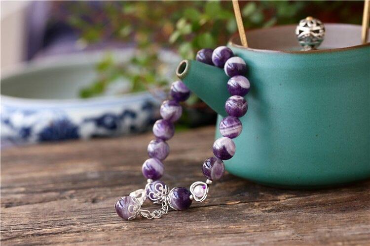 Bracciale "Calma Naturale" in Ametista