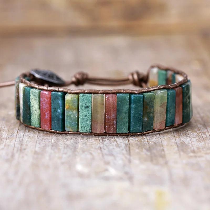 Bracciale con Pietre Naturali "Abbraccio Elementale"