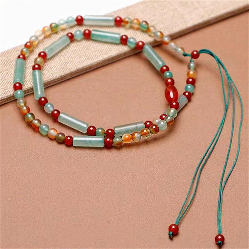 Collana in Avventurina e Agata “Rinascita Energetica”