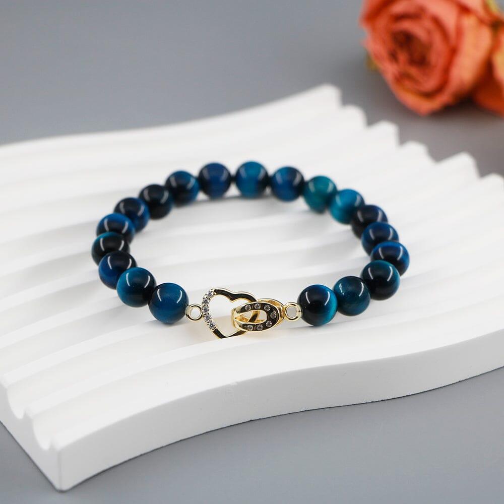 Bracciale “Eleganza Celestiale” in Pietre Naturali