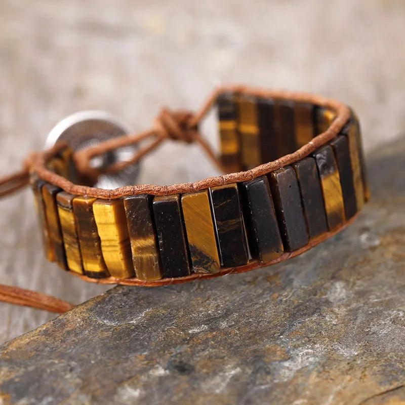Bracciale con Pietre Naturali "Abbraccio Elementale"