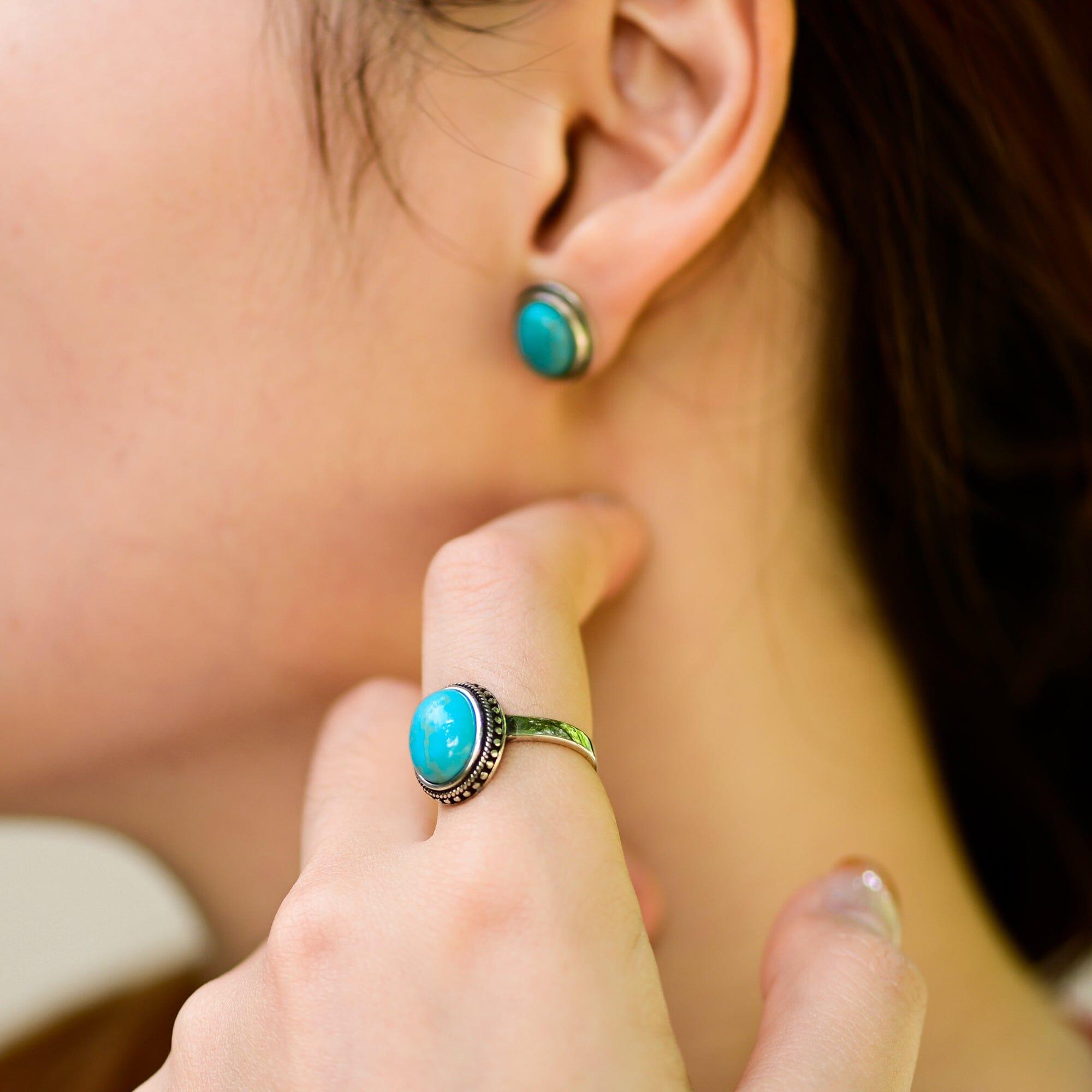 Anello "Lucina" con Turchese, Benedizioni Divine