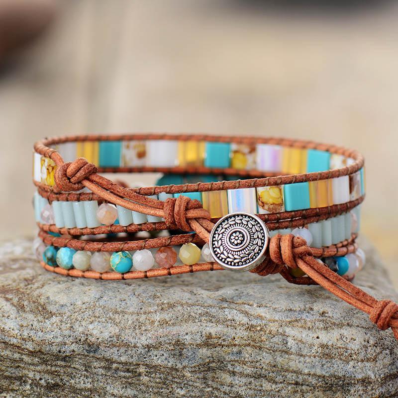 Braccialetto "Mosaico Turchese"