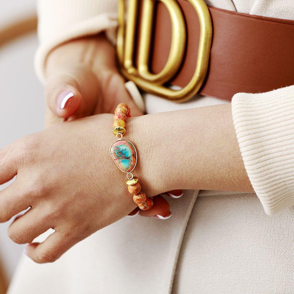 Bracciale “Energia Viva” in Diaspro