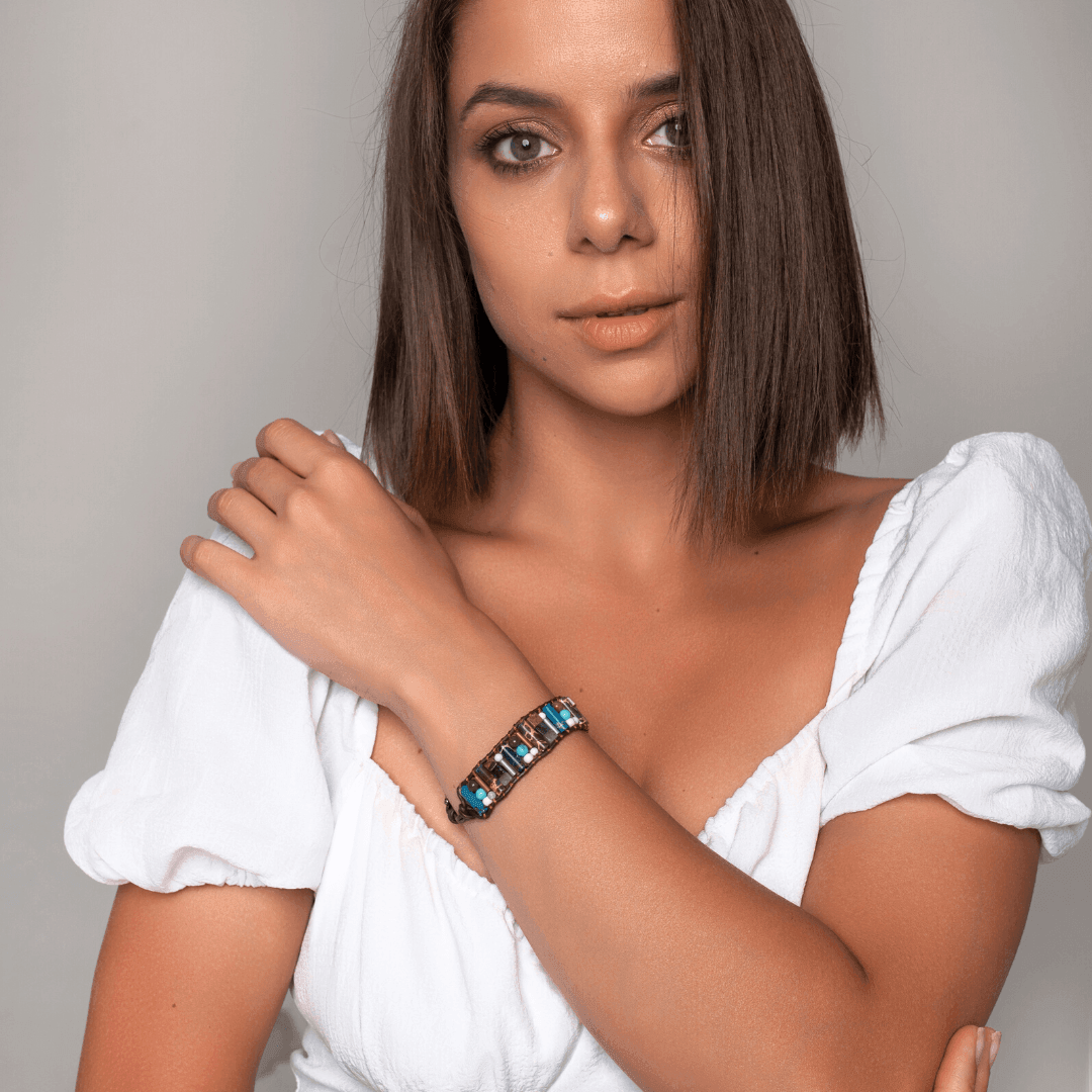 Braccialetto "Flusso Energetico dei Cristalli"