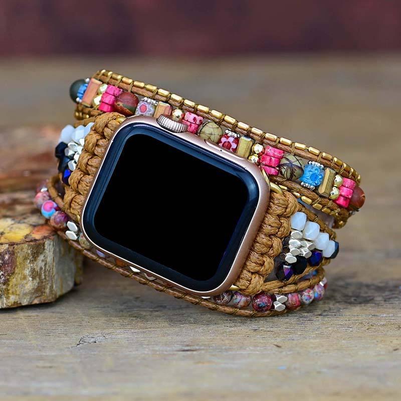Cinturino per Apple Watch "Gioia Radiante Femminile"