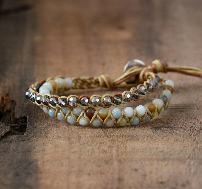 Braccialetto "Serenità Suprema" in Amazzonite