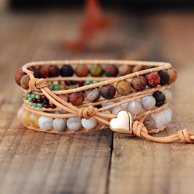 Braccialetto Vintage con Diaspro Antico