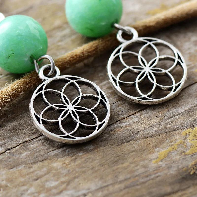 Orecchini in Giada e Diaspro “Incanto Naturale”