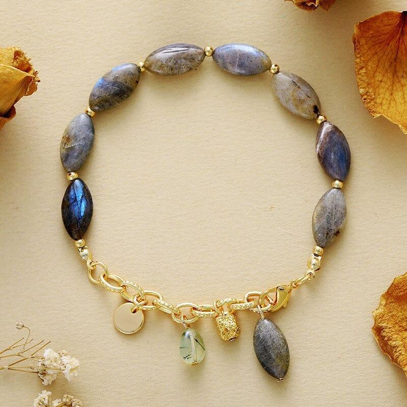Bracciale in Labradorite "Fascino Misterioso"