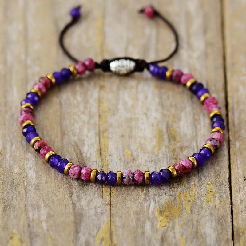 Bracciali in Giada Arrossata “Serenità Profonda”