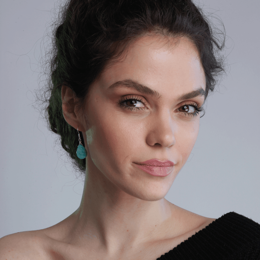 Orecchini "Sottili Emozioni" in Amazzonite