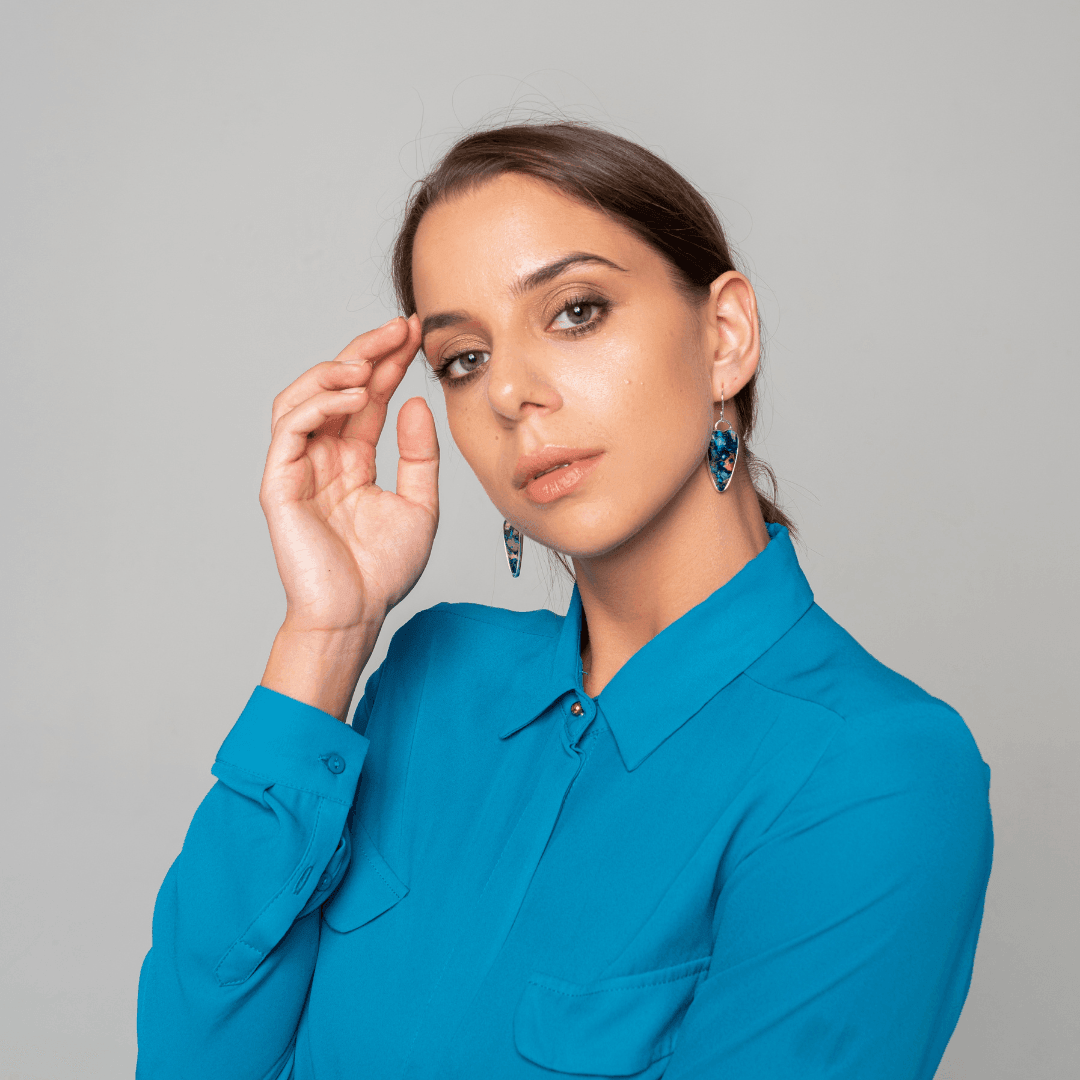 Orecchini "Petali di Diaspro"