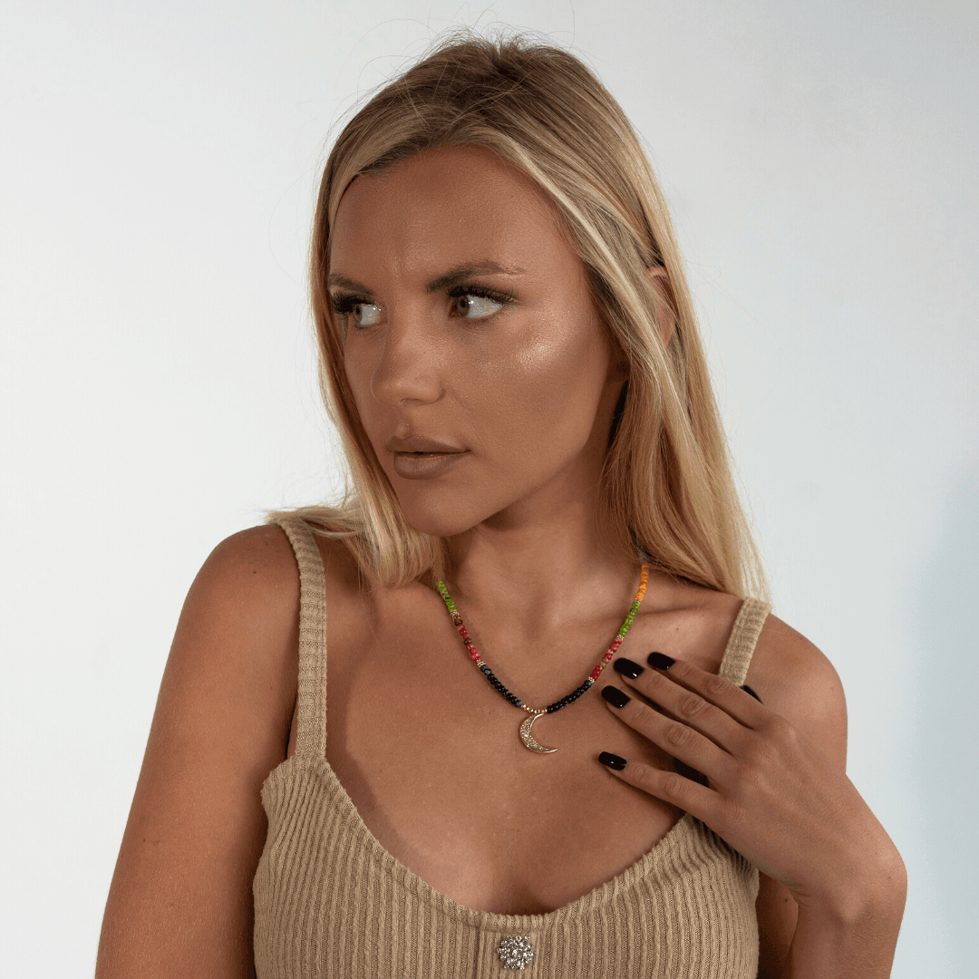 Girocollo "Equilibrio Energetico" con Pietre dei 7 Chakra