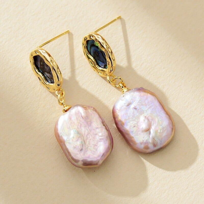 Orecchini "Brillanti Sogni" con Perle di Acqua Dolce