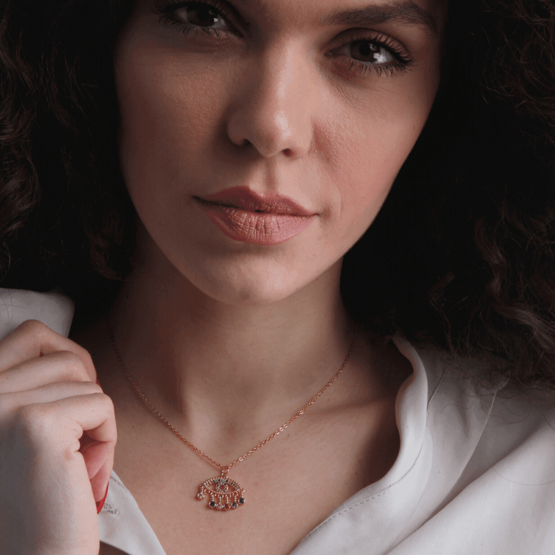 Collana "Protezione Purificante" con Malocchio
