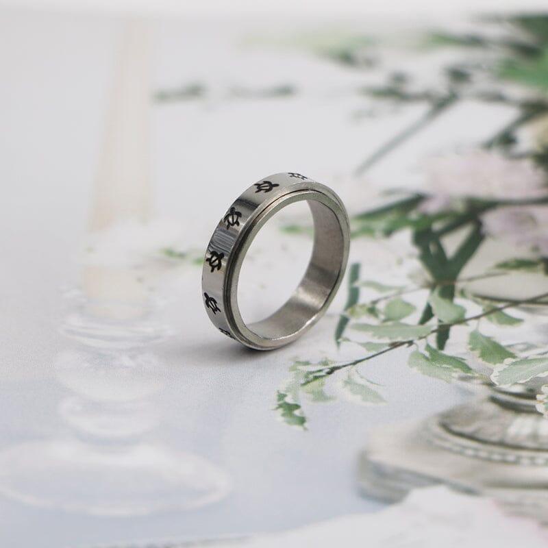 Anello Argentato “Tartaruga della Saggezza Eterna”