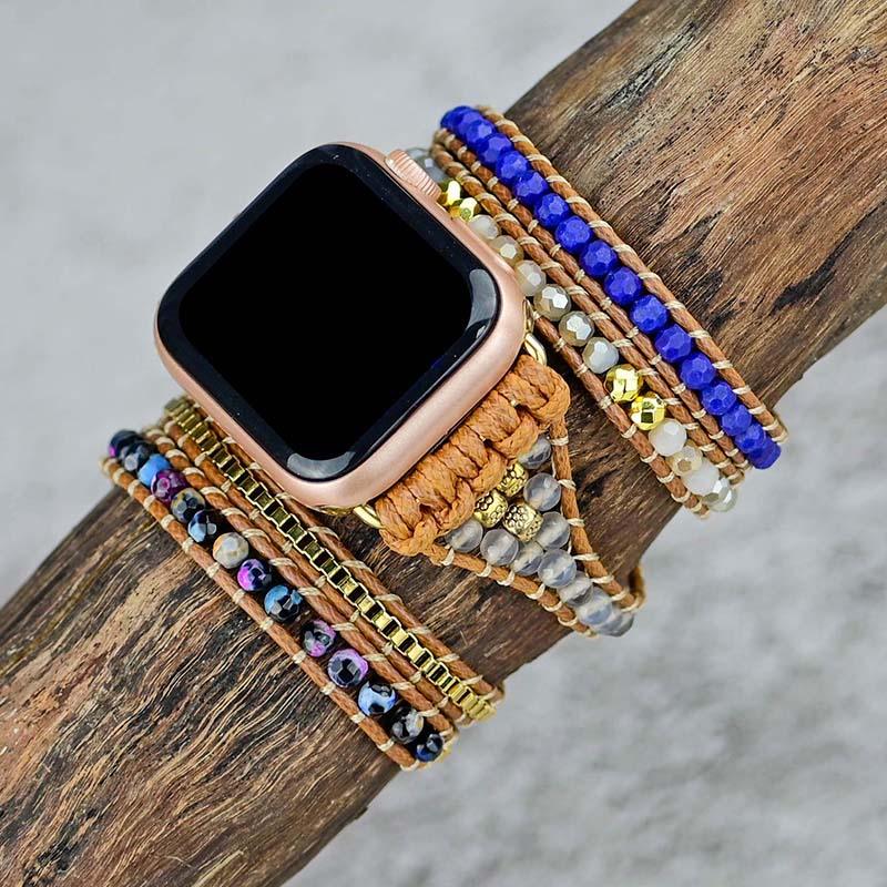 Cinturino per Apple Watch "Guarigione Eterna" in Agata