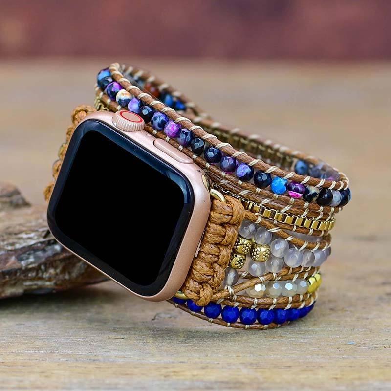 Cinturino per Apple Watch "Guarigione Eterna" in Agata