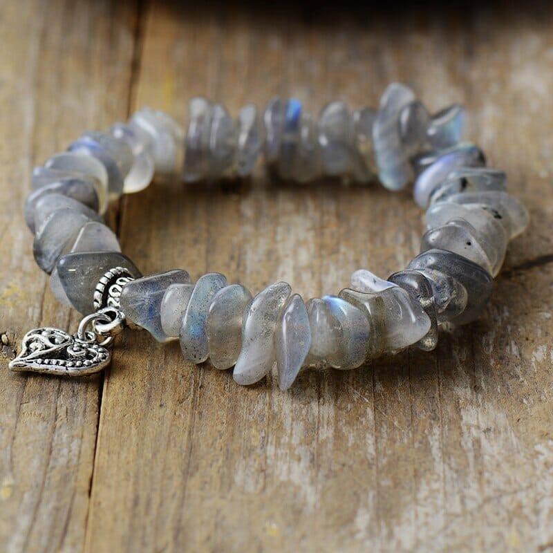 Bracciale in Labradorite "Risveglio dell'Amore Mistico"