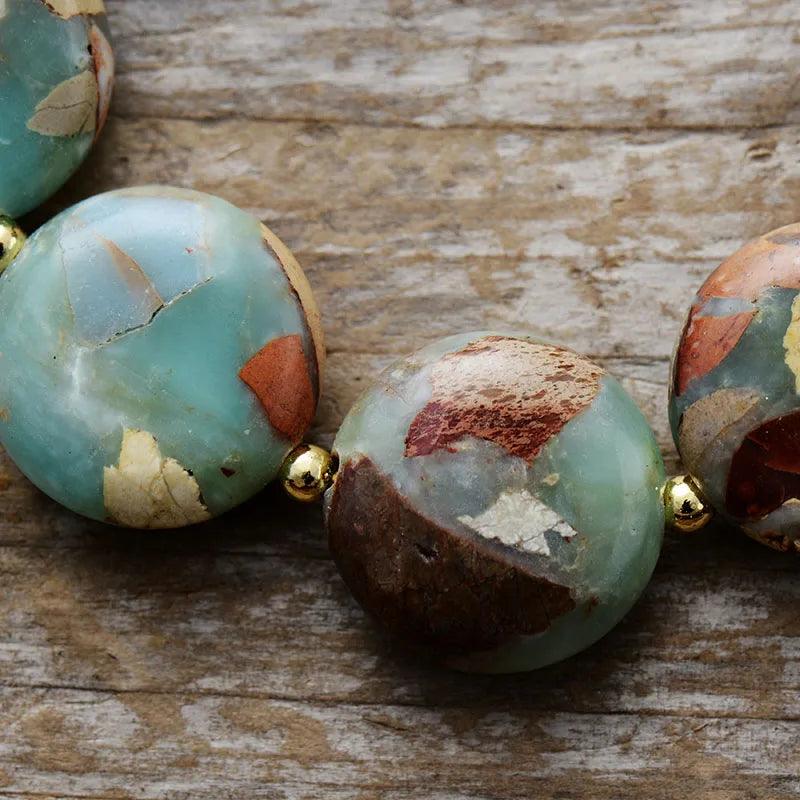 Bracciale "Foresta Magica" in Diaspro