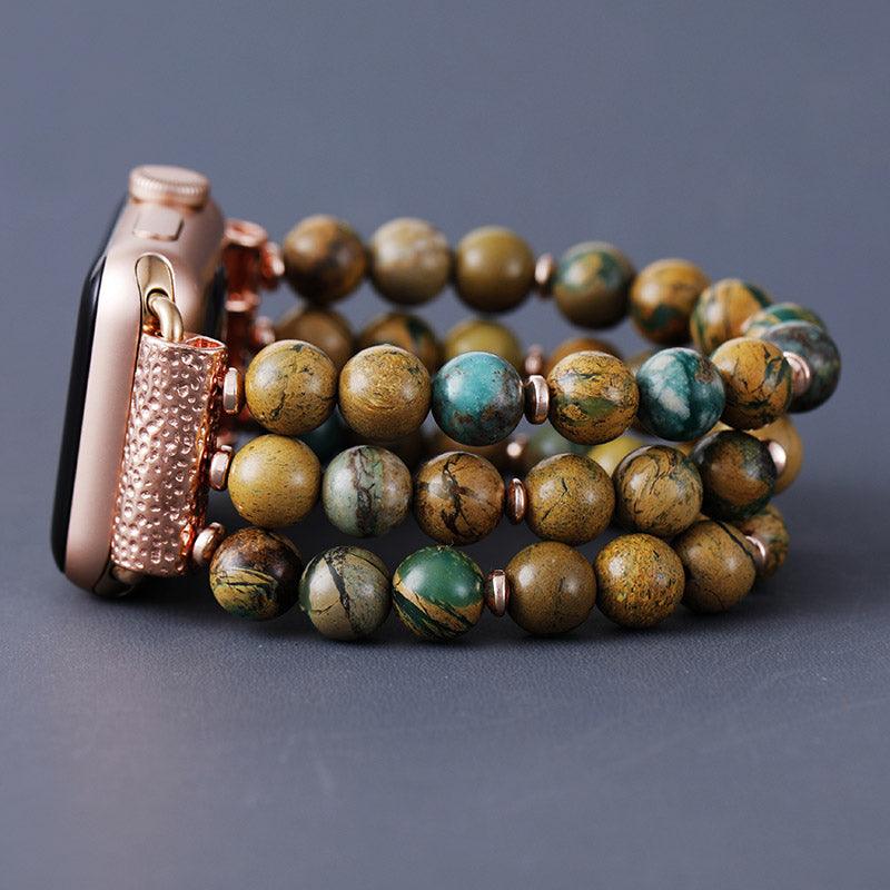 Cinturino Smartwatch in pietre naturali “Armonia Elementare”