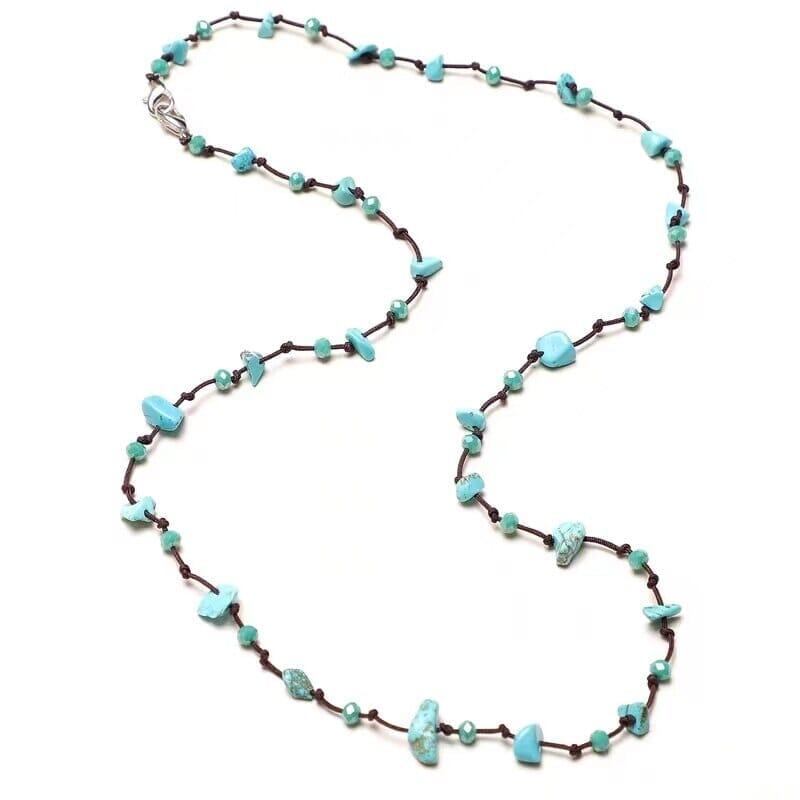 Collana di Gemme Naturali "Serenità Celeste"